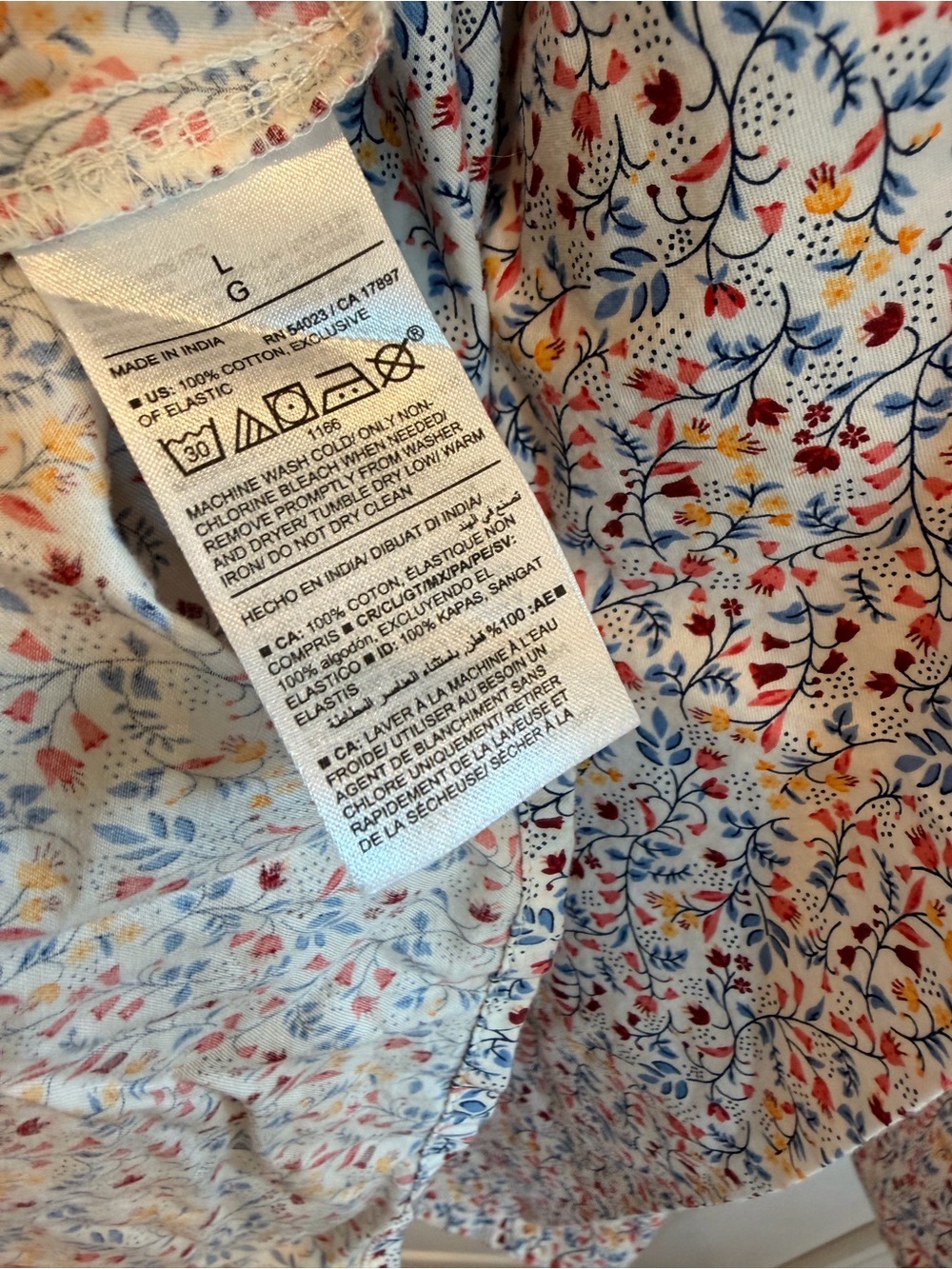 Old Navy Floral Smocked Midi Skirt - Picture 5 of 5
